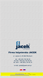 Mobile Screenshot of jacek.com.pl